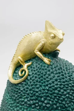 KARE Deko Dose Jackfruit Chameleon 41cm