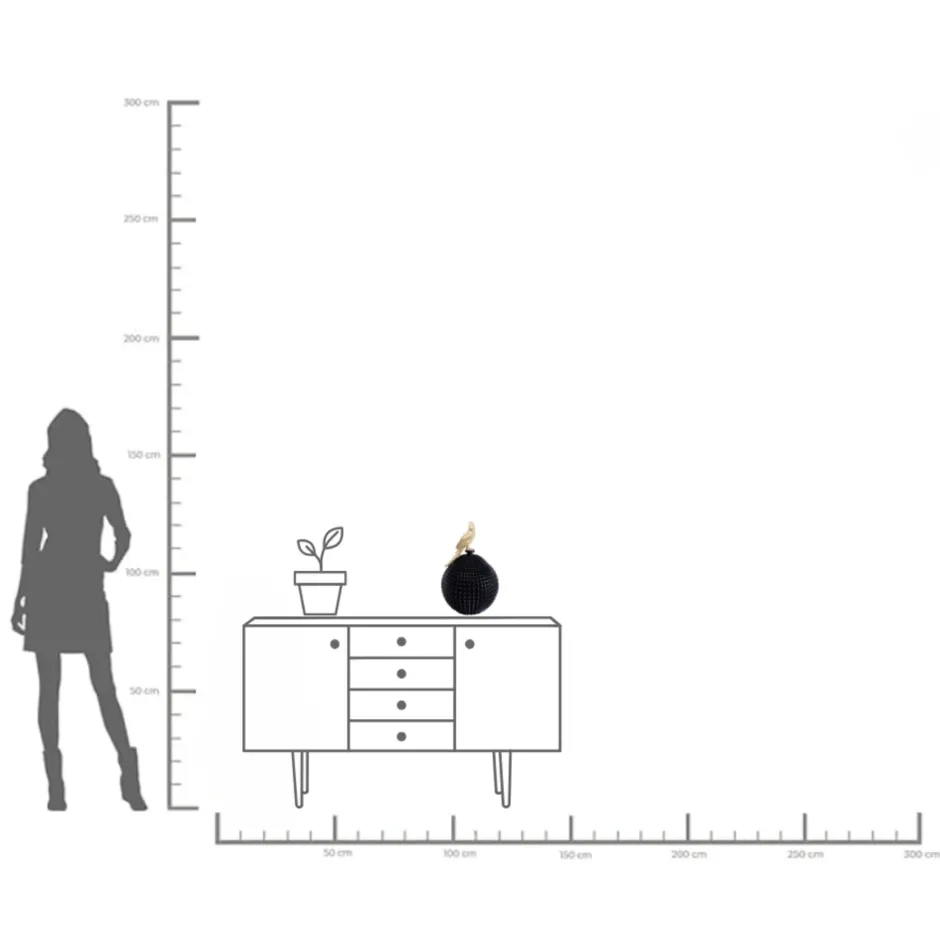 KARE Deko Dose Parrot 40cm