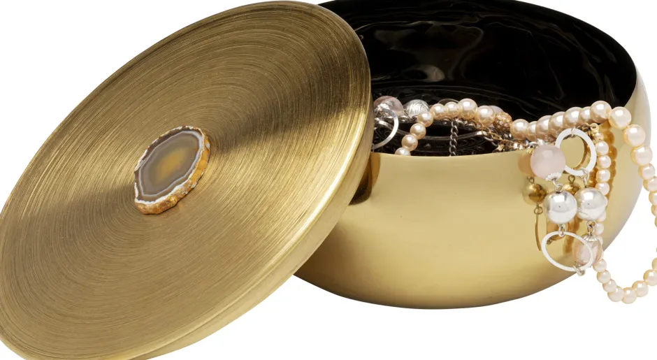 KARE Deko Dose Shine Ø16cm