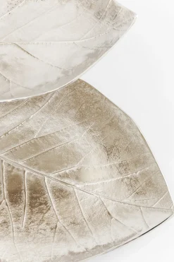 KARE Deko Etagere Leaf Silber