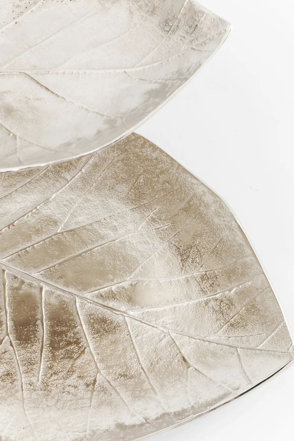 KARE Deko Etagere Leaf Silber