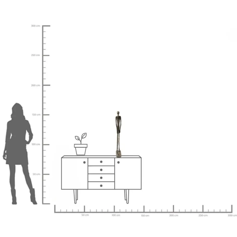 KARE Deko Figur Art Man 79cm