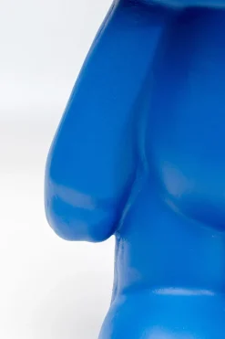 KARE Deko Figur Bear Blau 51cm