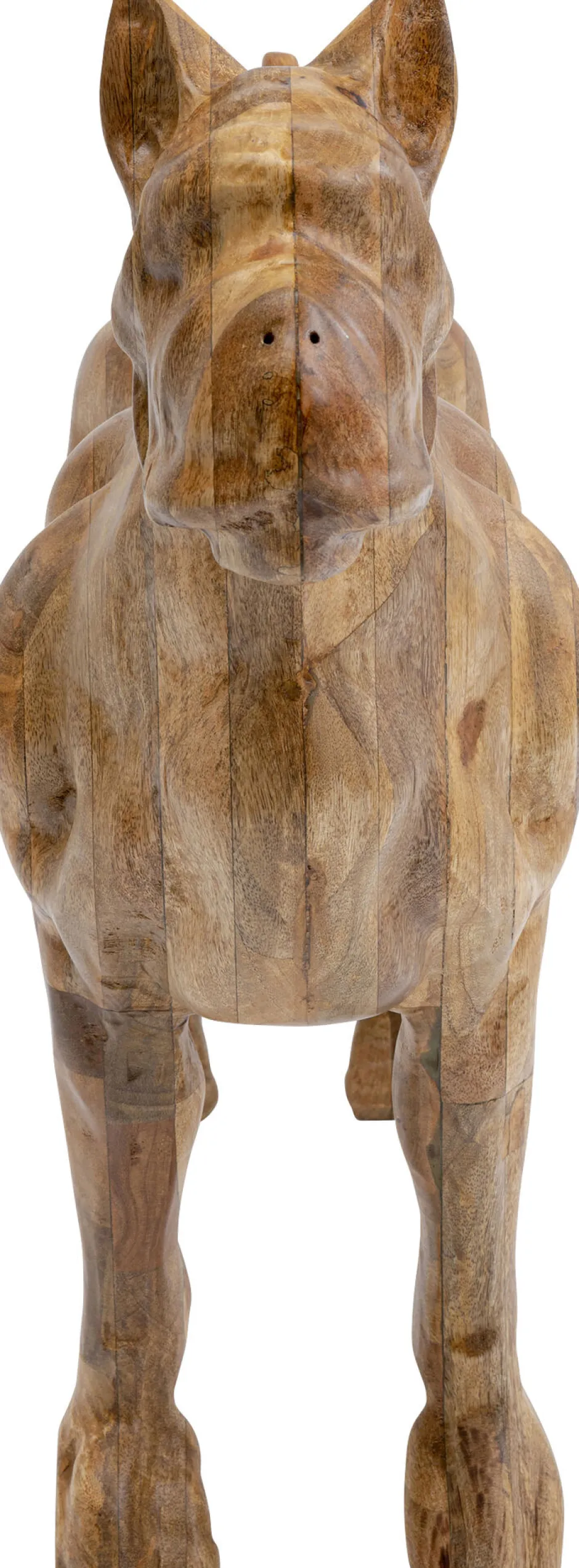 KARE Deko Figur Bulldog Wood 70x78cm