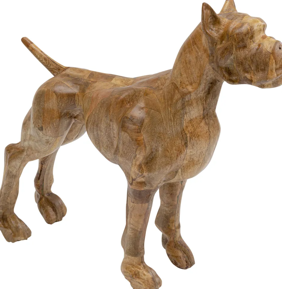 KARE Deko Figur Bulldog Wood 70x78cm