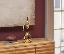 KARE Deko Figur Bunny Gold 52cm