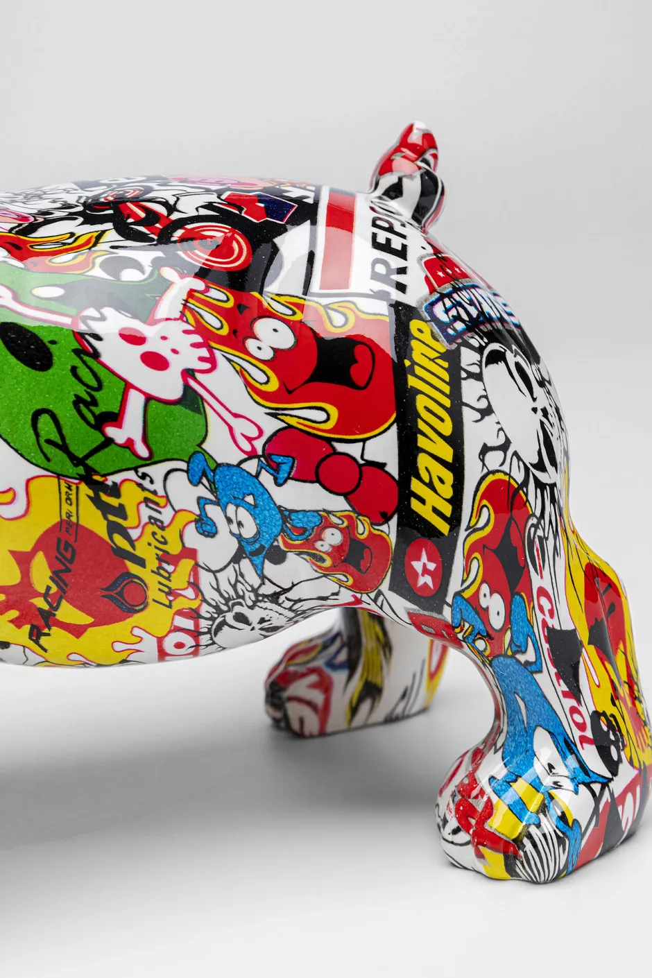 KARE Deko Figur Comic Dog Glasses 25cm