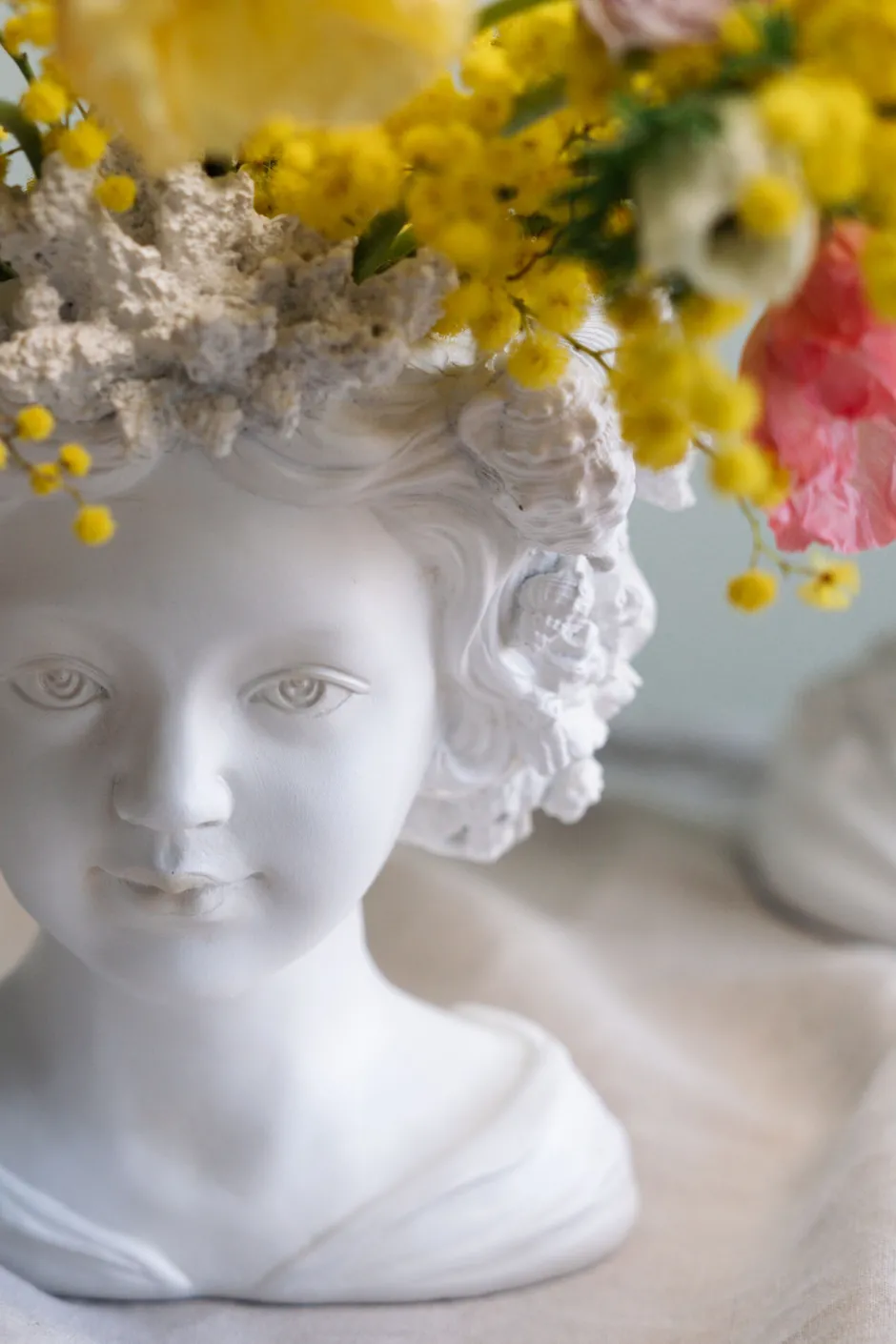 KARE Deko Figur Coral Girl 24cm