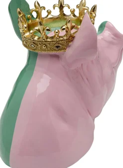 KARE Deko Figur Crowned Pig 28cm