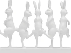 KARE Deko Figur Dancing Rabbits 40cm