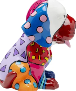 KARE Deko Figur Dog Patchwork 35cm