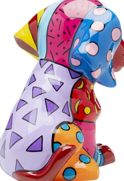 KARE Deko Figur Dog Patchwork 35cm