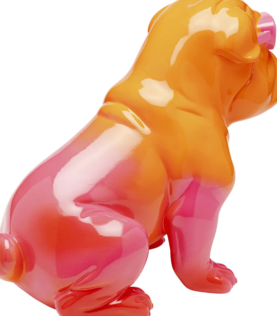 KARE Deko Figur Fashion Dog Pink 37cm