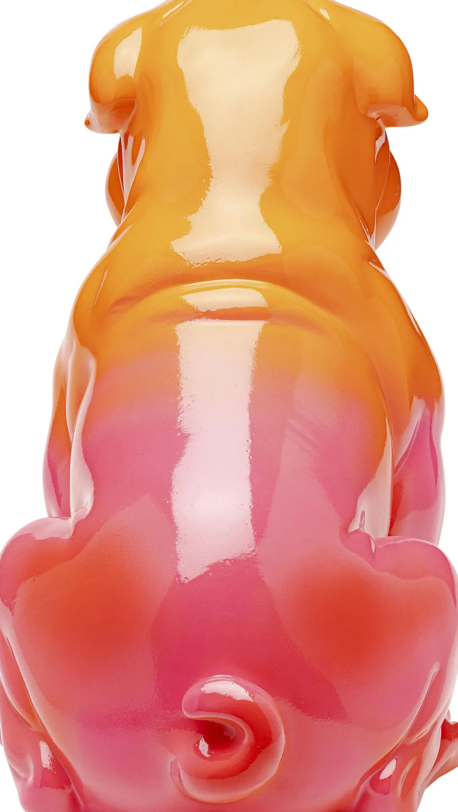 KARE Deko Figur Fashion Dog Pink 37cm