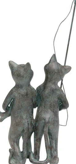 KARE Deko Figur Fisher Cats 28x12cm