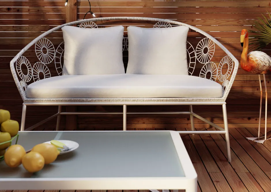 KARE Deko Figur Flamingo Road 75cm