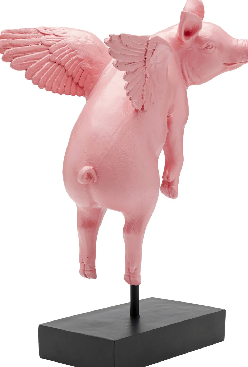 KARE Deko Figur Flying Pig Rosa 29cm
