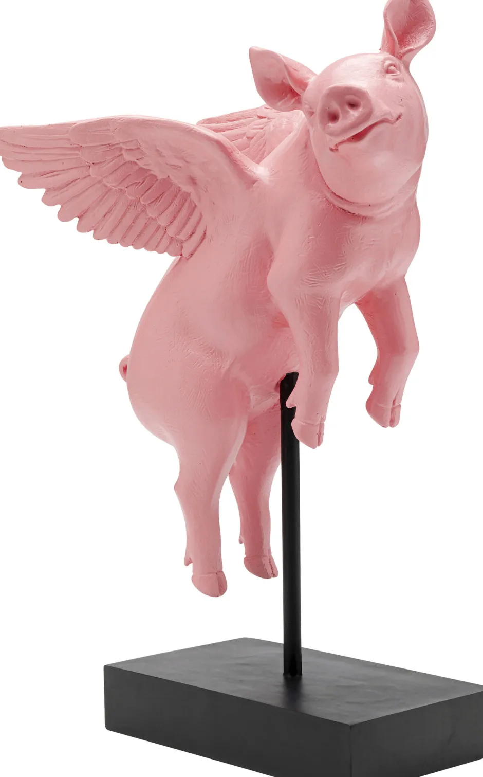 KARE Deko Figur Flying Pig Rosa 29cm