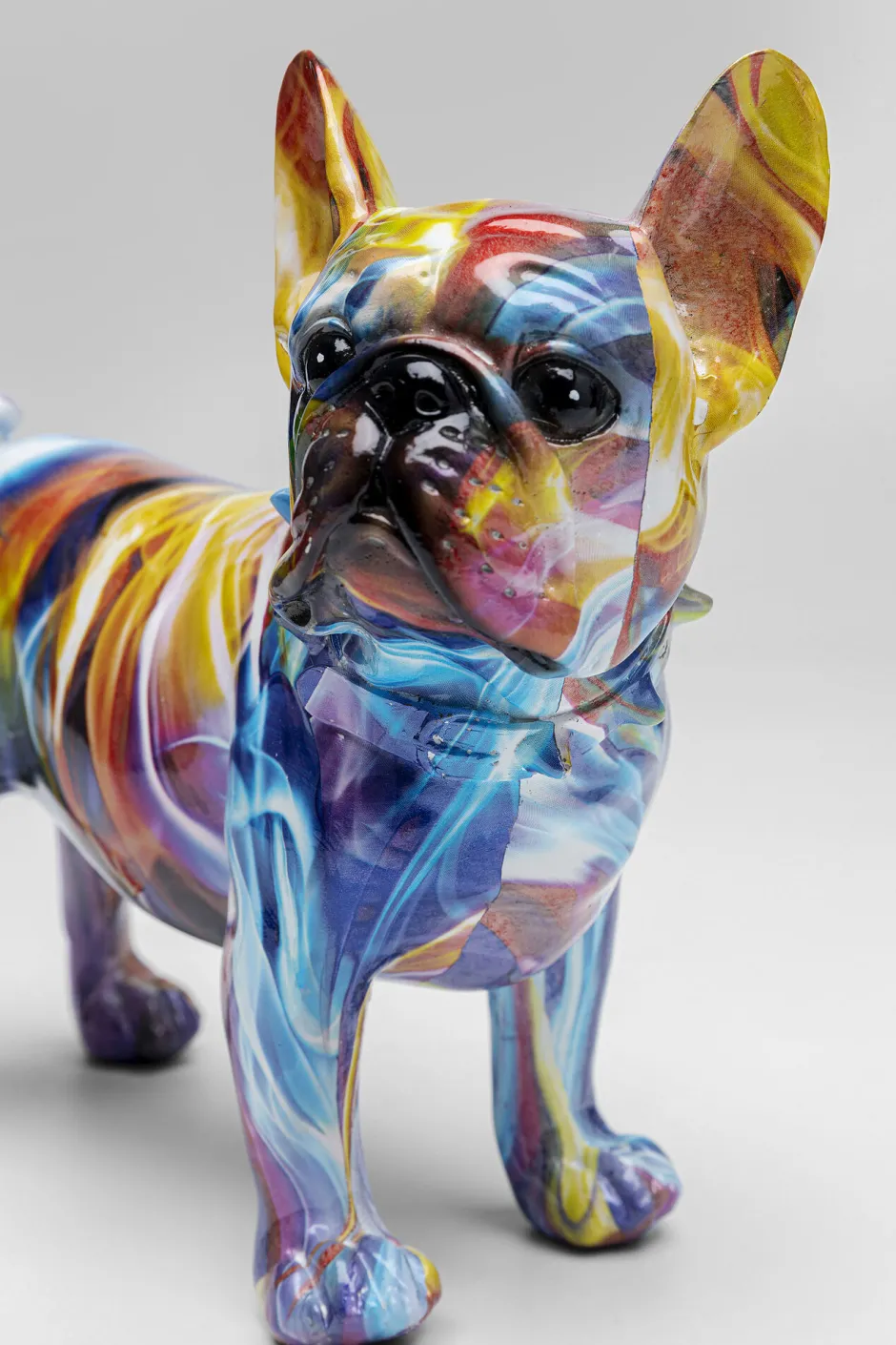 KARE Deko Figur Frenchie Bunt 24cm