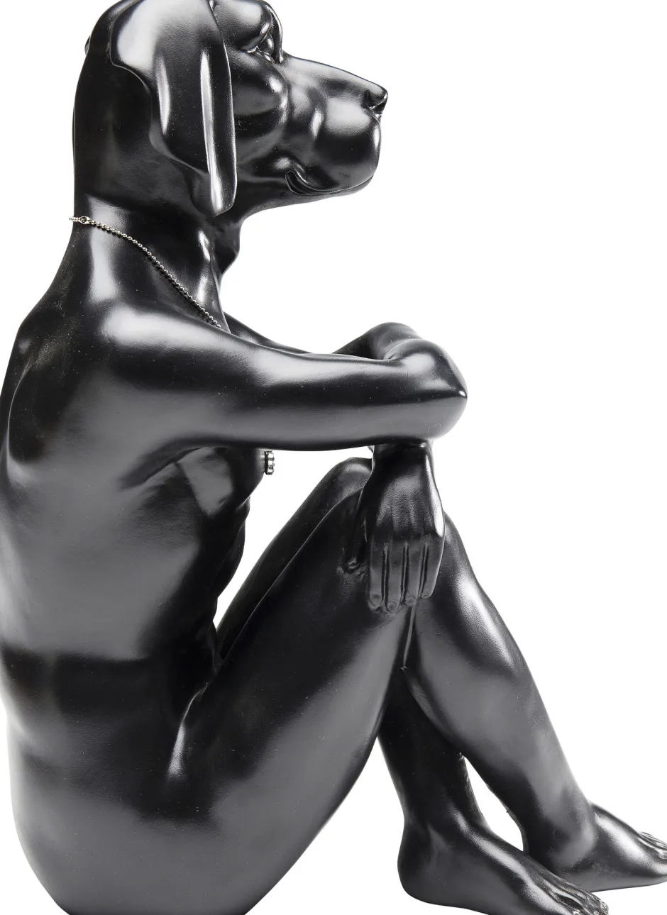 KARE Deko Figur Gangster Dog Black