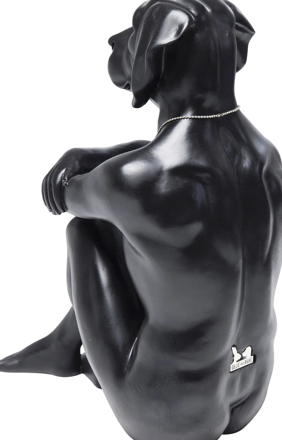 KARE Deko Figur Gangster Dog Black