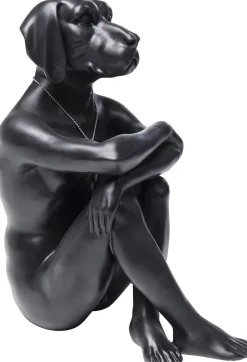 KARE Deko Figur Gangster Dog Black