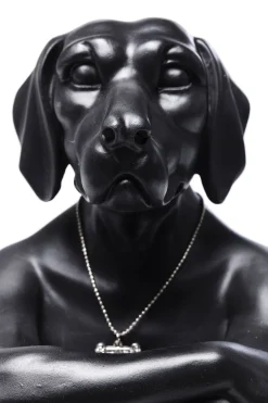 KARE Deko Figur Gangster Dog Black