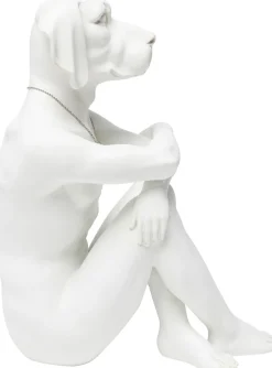 KARE Deko Figur Gangster Dog Creme