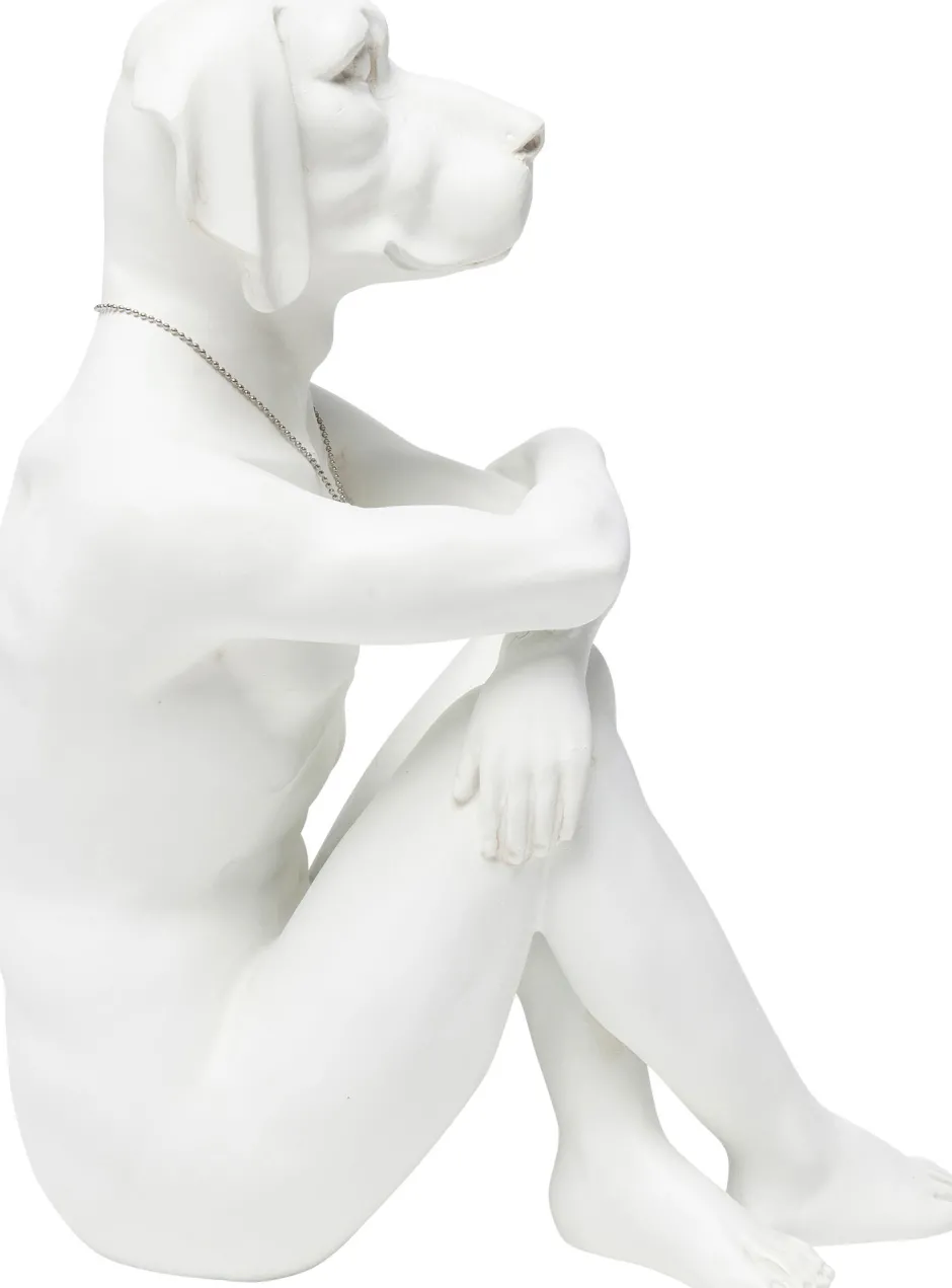 KARE Deko Figur Gangster Dog Creme