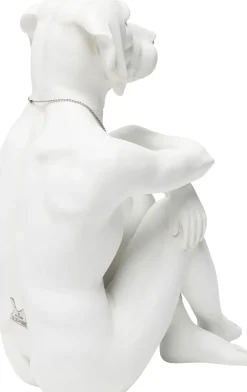 KARE Deko Figur Gangster Dog Creme