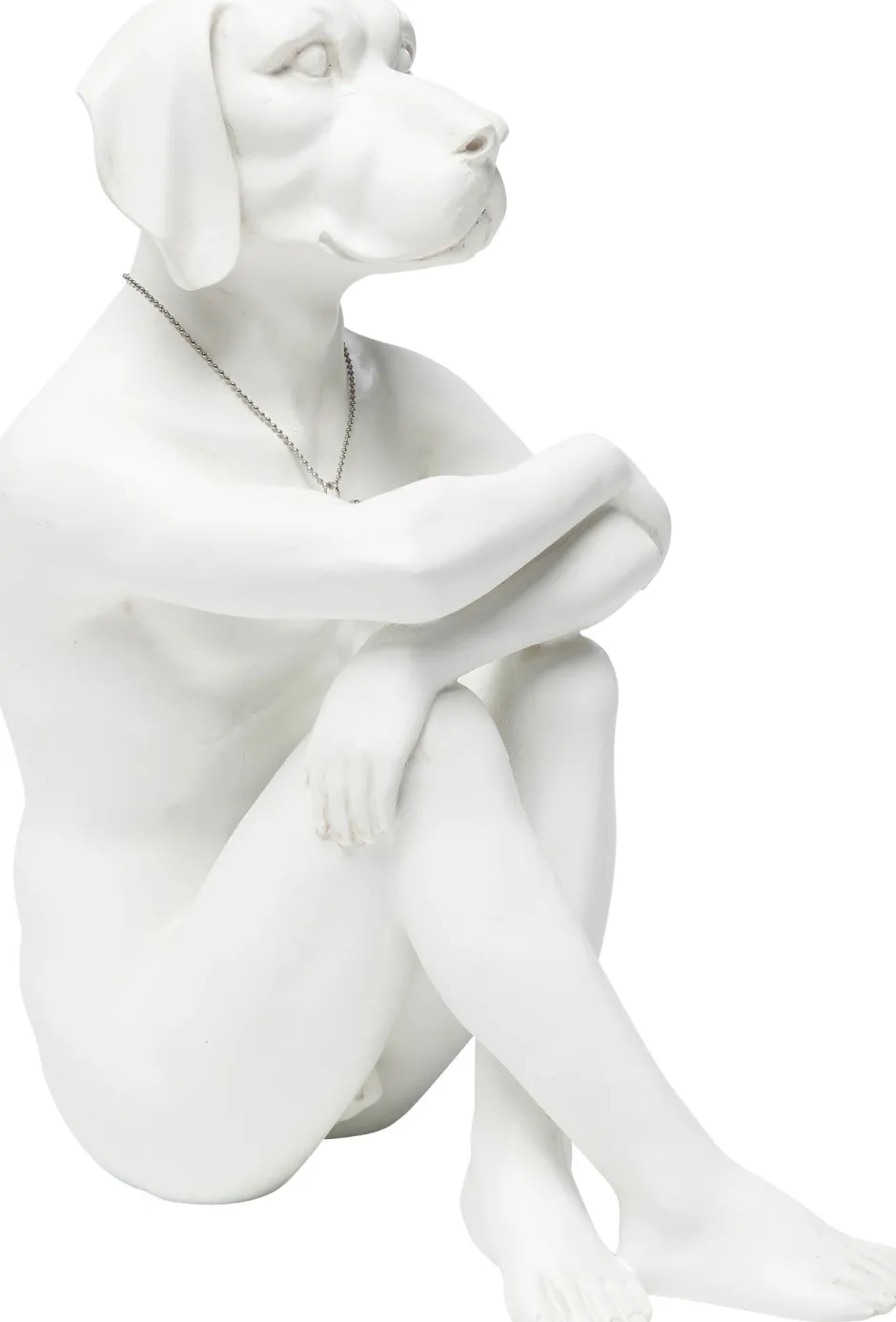 KARE Deko Figur Gangster Dog Creme