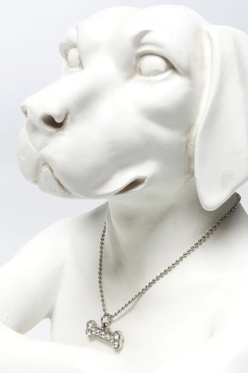 KARE Deko Figur Gangster Dog Creme