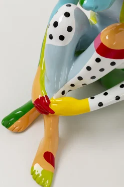 KARE Deko Figur Gangster Dog Colore 80cm