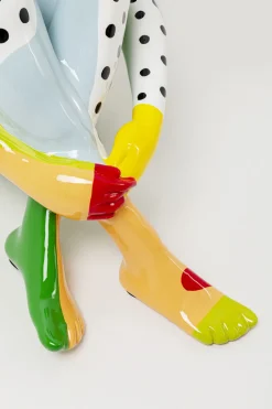 KARE Deko Figur Gangster Dog Colore 80cm