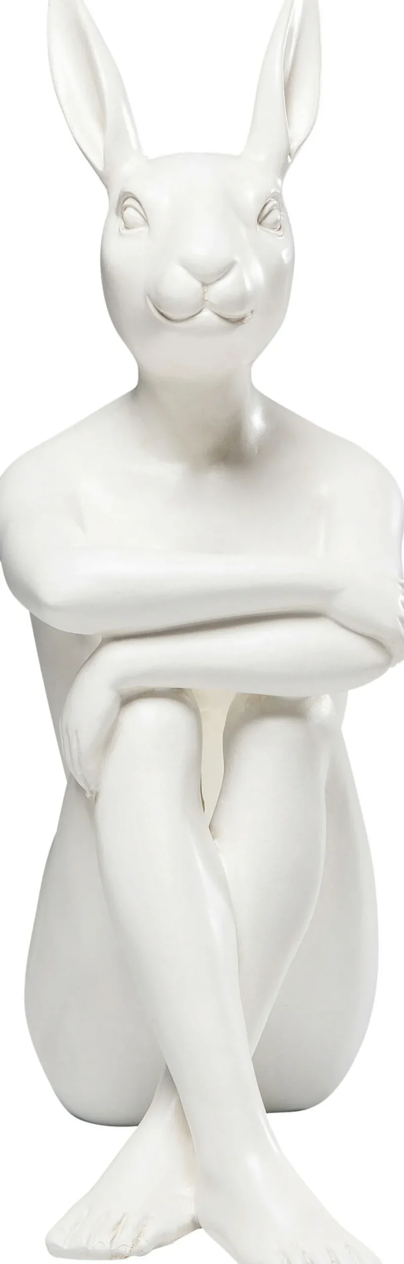 KARE Deko Figur Gangster Rabbit Weiß