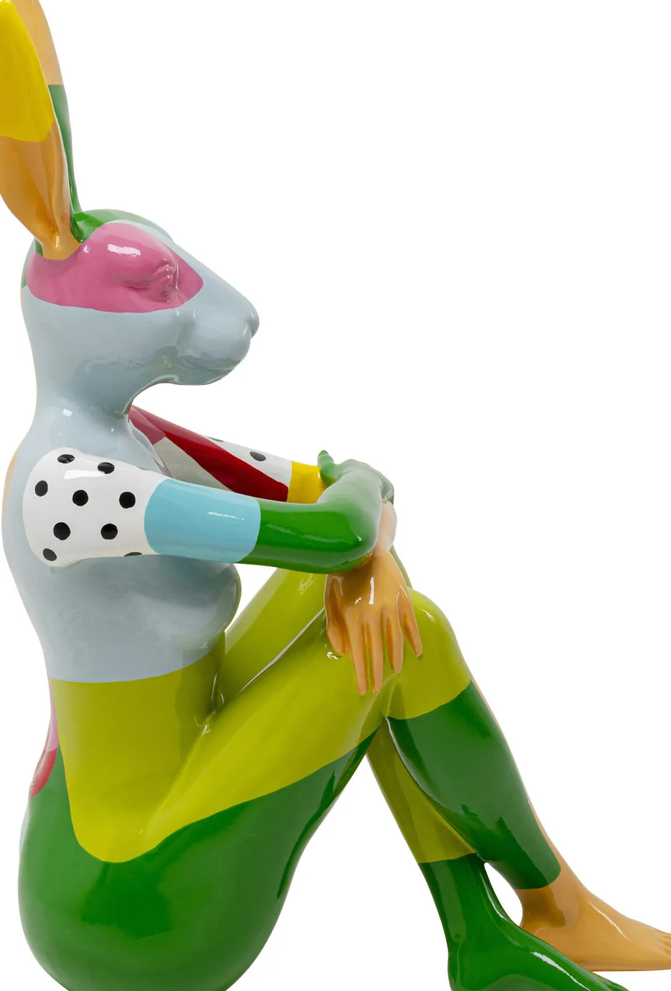 KARE Deko Figur Gangster Rabbit Colore 80cm