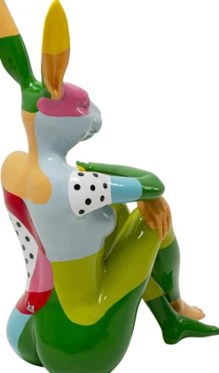 KARE Deko Figur Gangster Rabbit Colore 80cm