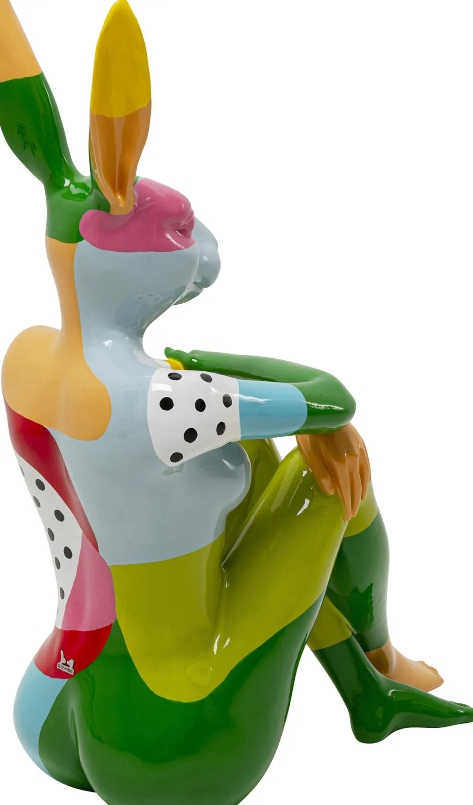 KARE Deko Figur Gangster Rabbit Colore 80cm