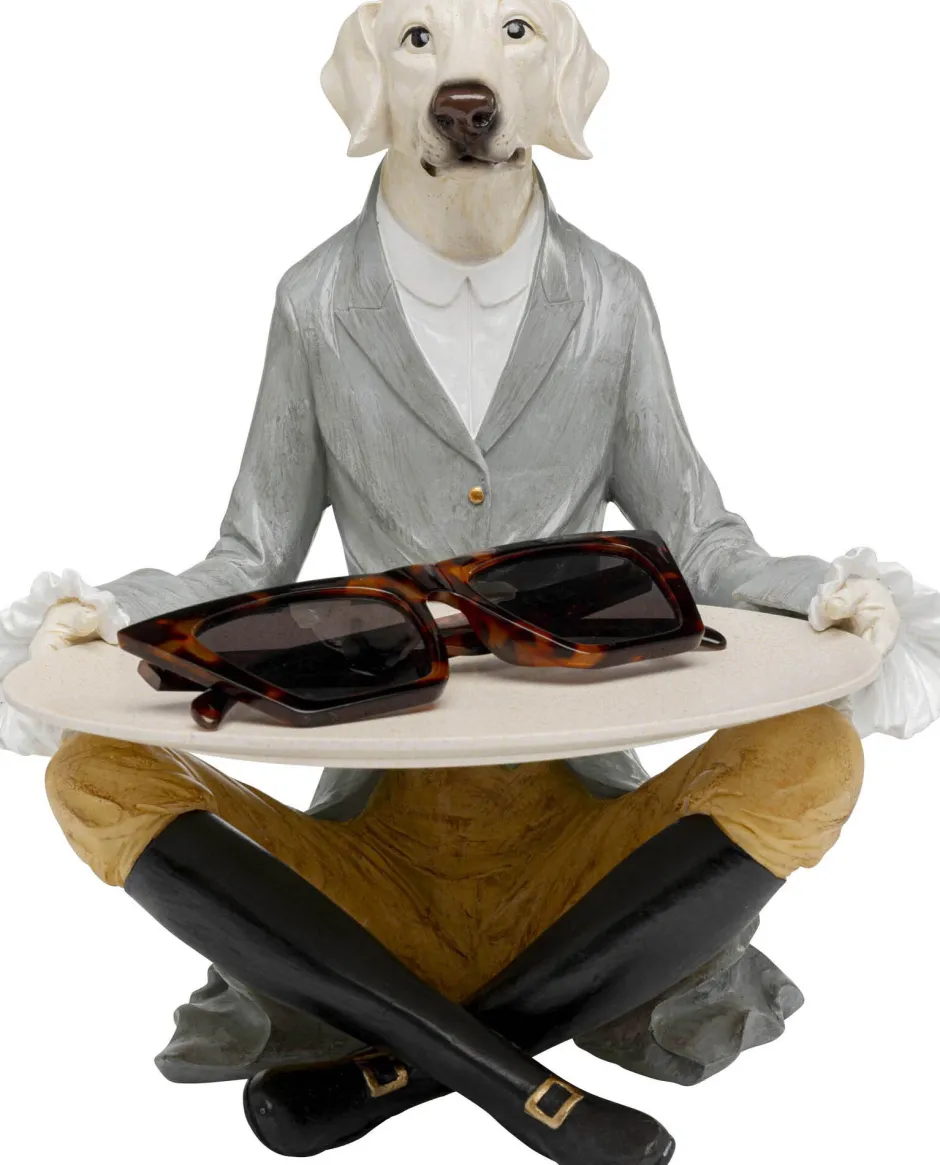 KARE Deko Figur Gentleman Dog Tray 29cm