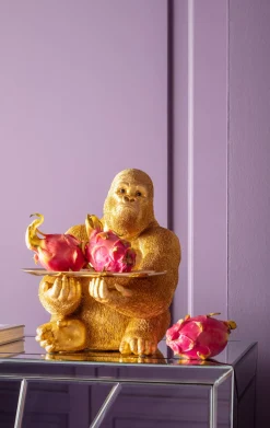 KARE Deko Figur Gorilla Butler 37cm