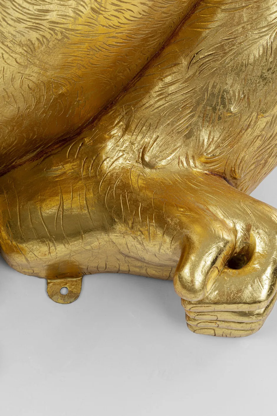 KARE Deko Figur Gorilla Gold XL 180