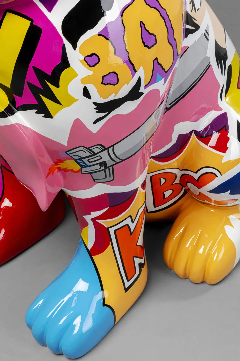 KARE Deko Figur Graffiti Dog 20cm