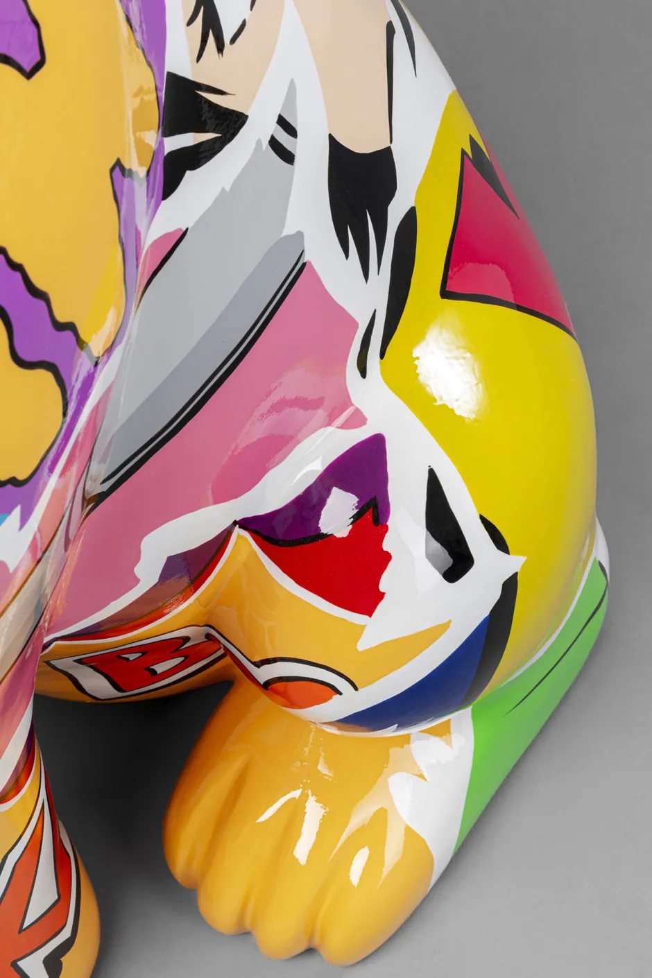 KARE Deko Figur Graffiti Dog 152cm