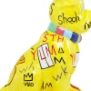KARE Deko Figur Graffiti Dog Gelb 122cm