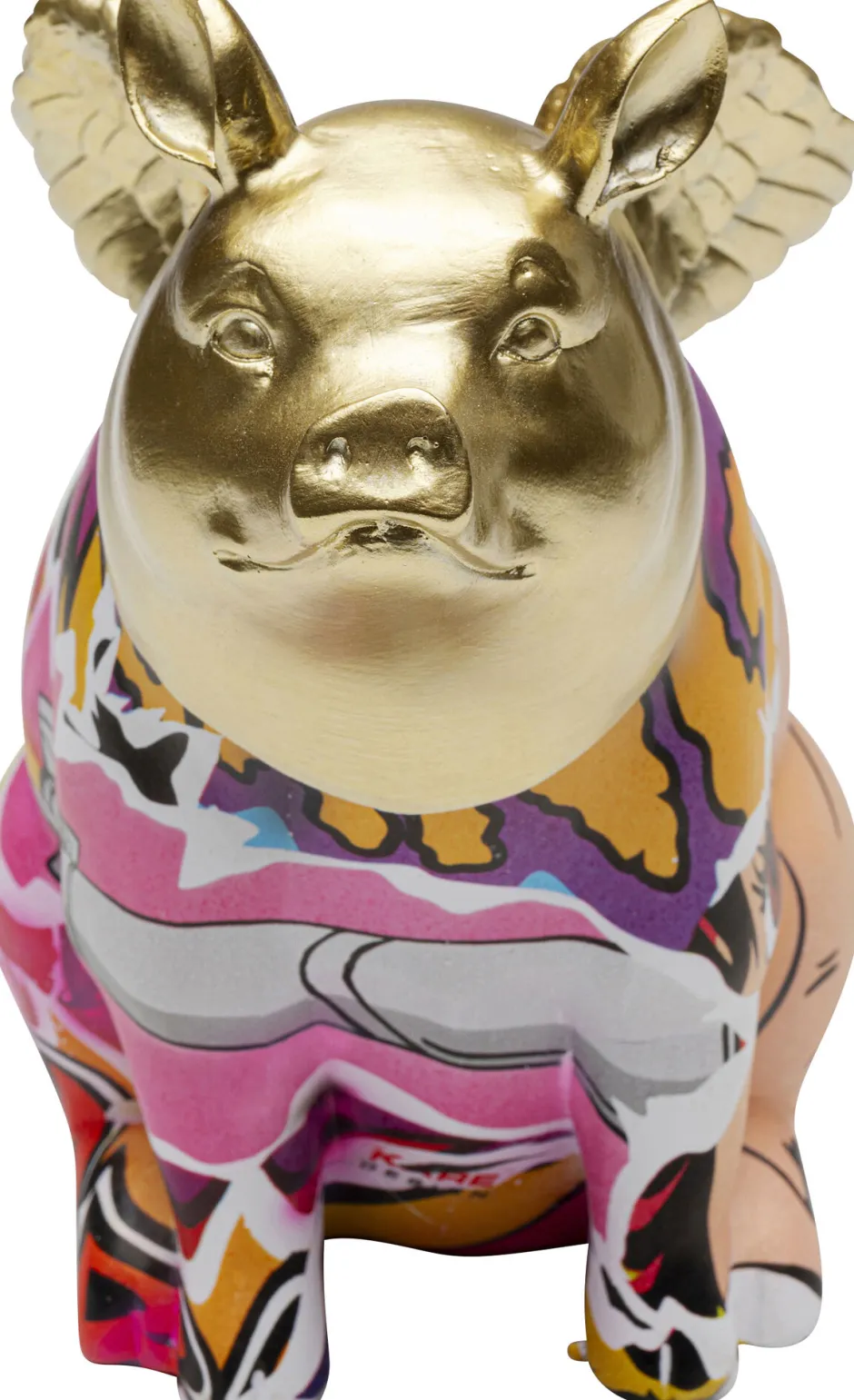 KARE Deko Figur Graffiti Flying Pig 16cm