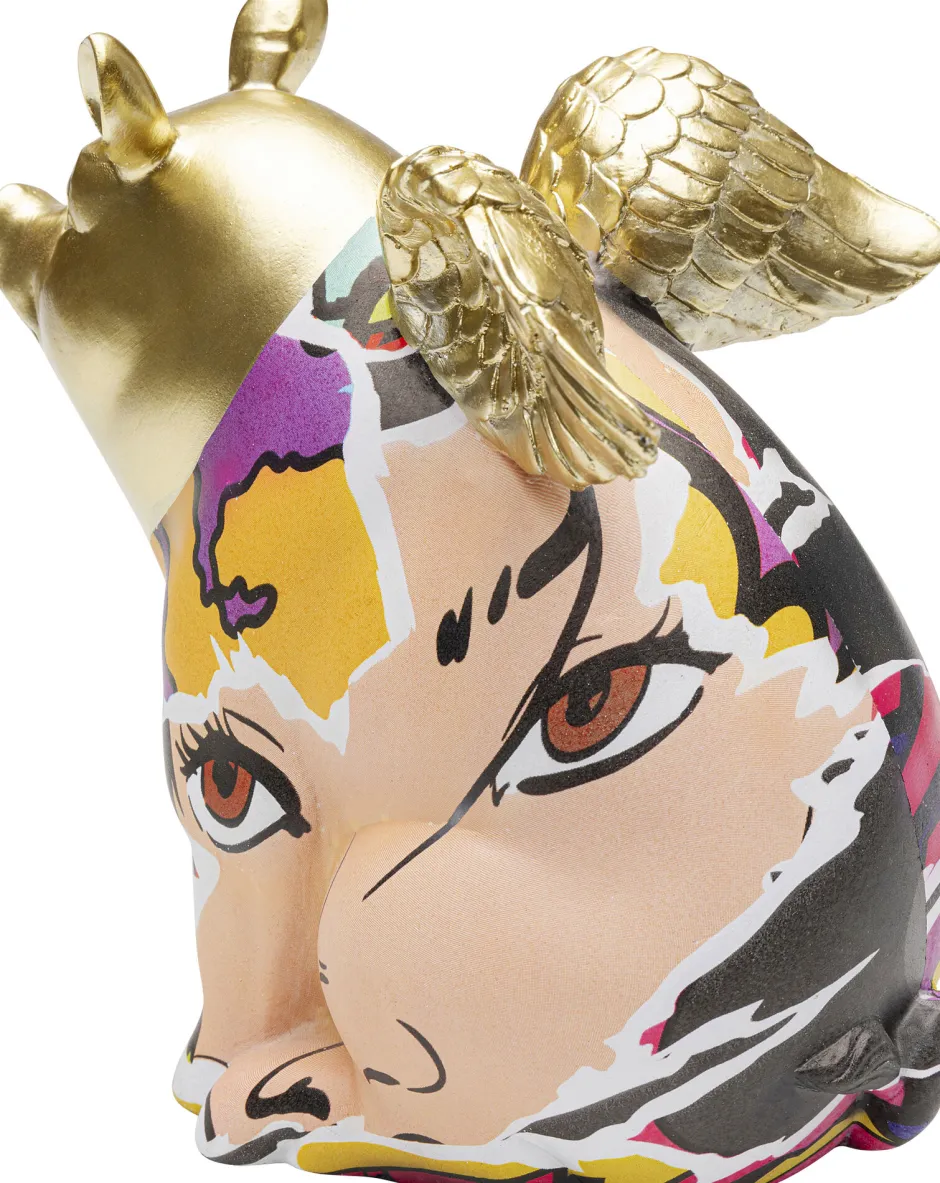 KARE Deko Figur Graffiti Flying Pig 16cm