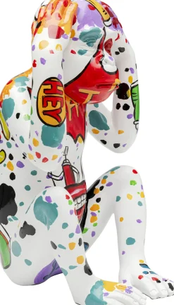 KARE Deko Figur Graffiti Monkey 40cm