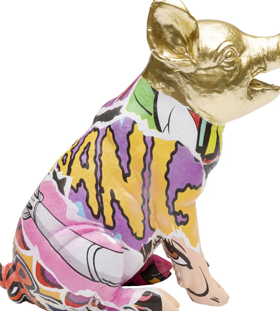KARE Deko Figur Graffiti Pig 20cm