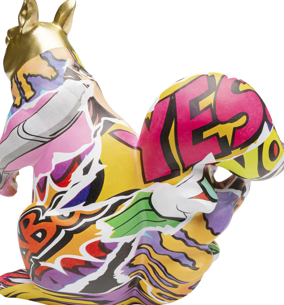 KARE Deko Figur Graffiti Squirrel 22cm