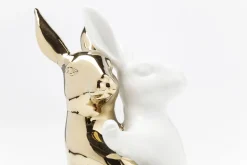 KARE Deko Figur Hugging Rabbits Medium